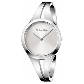 NEW Calvin Klein Addict Steel Ladies Watches - Silver K7W2M116