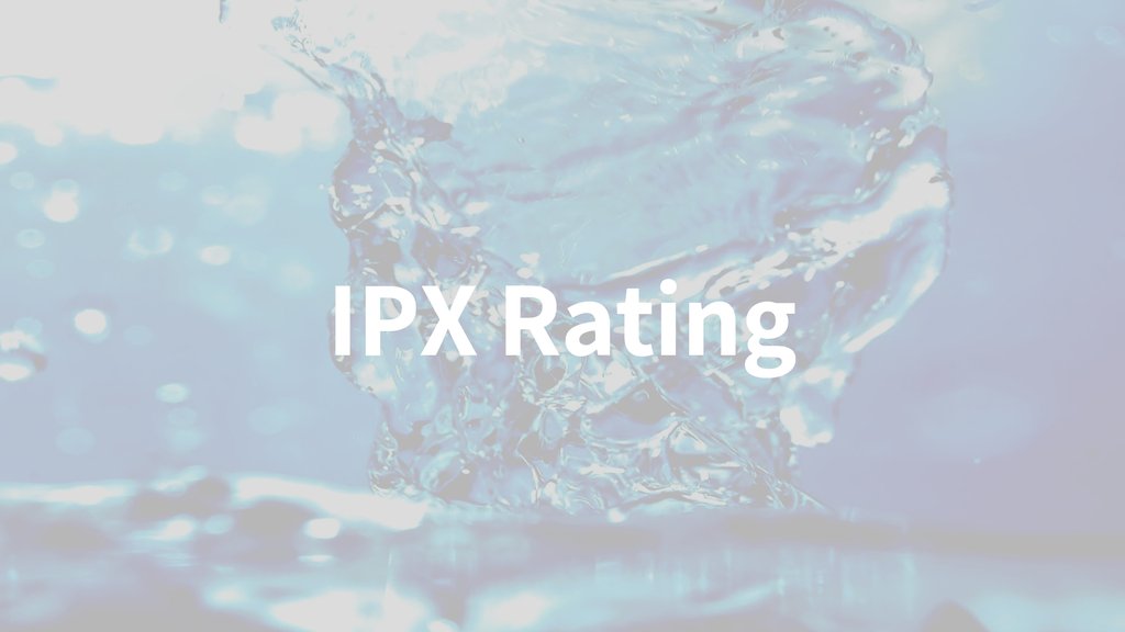 IPX International Rating