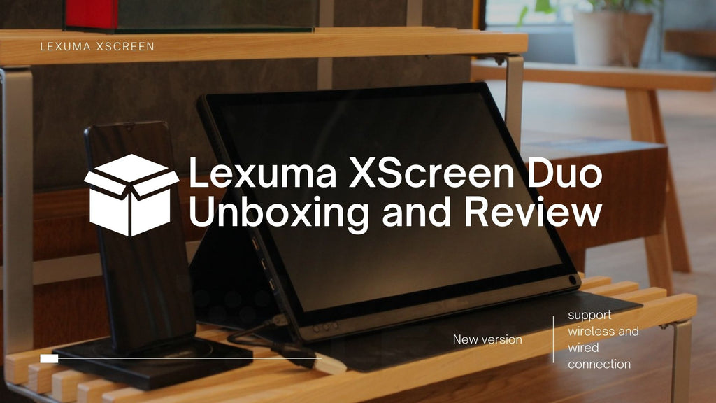 Unboxing & Product Review of Lexuma XScreen Duo portable monitor