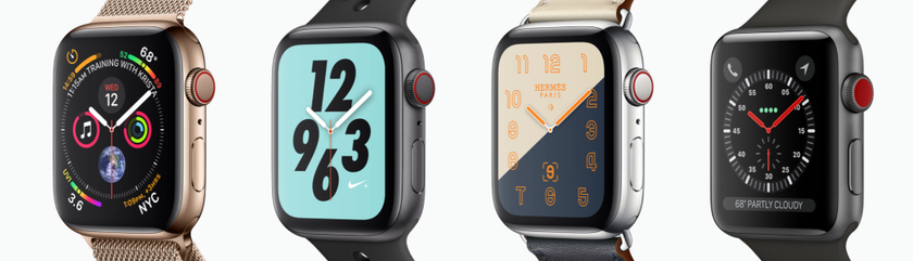 Apple Watch Series 1-4 Features and Differences