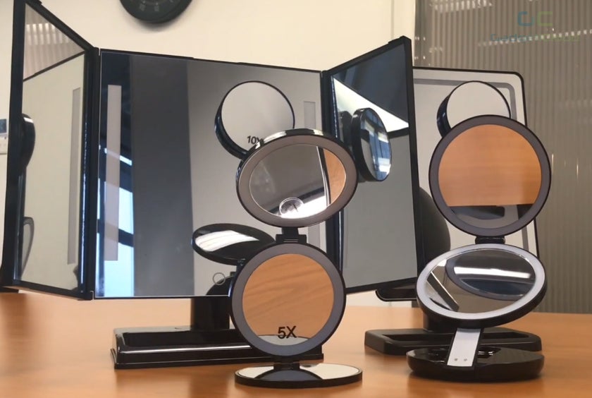 Comparison of LED Lighted Makeup Mirrors