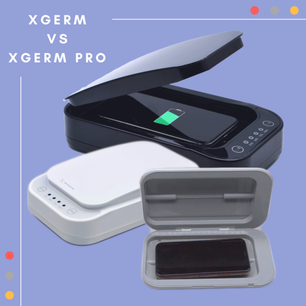 Lexuma mobile phone UV disinfectant series: XGerm and XGerm Pro
