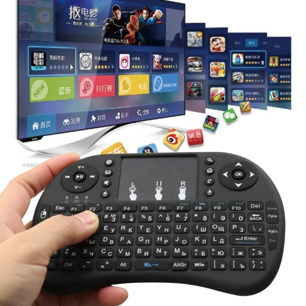 Mini Wireless Keyboard Backlit AND TV