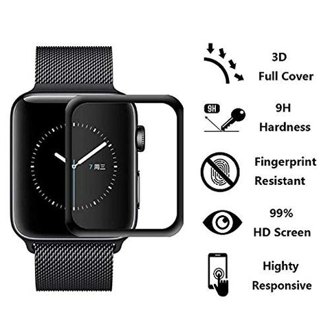 Apple watch serie 4 40mm 44mm screen protector anti scratch anti fingerpritn tempered glass screen protector film iMartCity feature summary