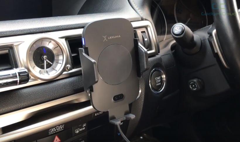 Automatic Infrared Sensor Qi Wireless Car Charger Mount - iMartCity wireless car charger mount smart sensor car wireless charger