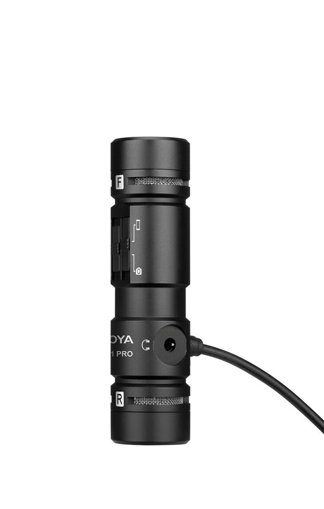 iMartCity BOYA BY-MM1 PRO Dual-Capsule Condenser Microphone overall design compact portable