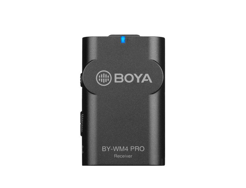 iMartCity BOYA BY-WM4 Pro Dual-Channel Digital Wireless Microphone for camera smartphone filming hands free mic receiver 