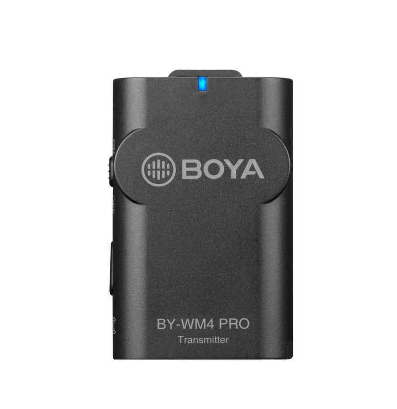 iMartCity BOYA BY-WM4 Pro Dual-Channel Digital Wireless Microphone for camera smartphone filming hands free mic transmitter up to 60m operation range