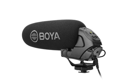 BOYA On-Camera Shotgun Microphone application filming YouTube video sound recording professional iMartCity overall design