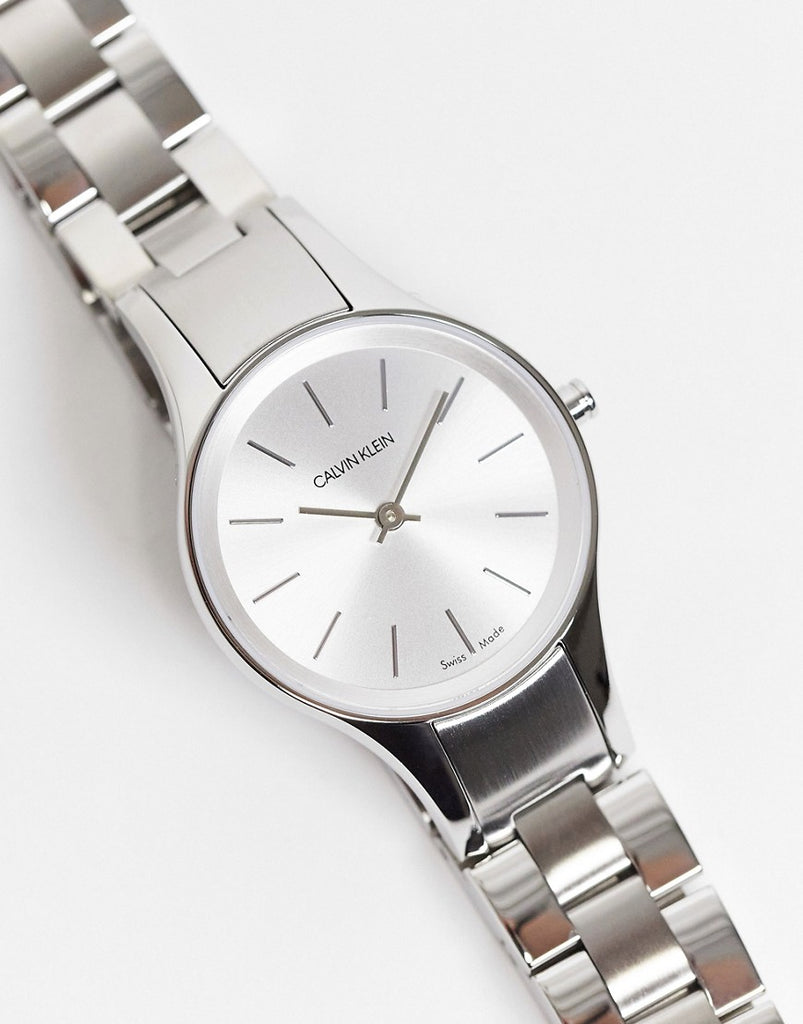 NEW Calvin Klein Simplicity Steel Ladies Watches - Silver K4323185