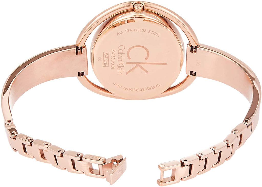 NEW Calvin Klein Impetuous PVD Ladies Watches - Gold K4F2N616