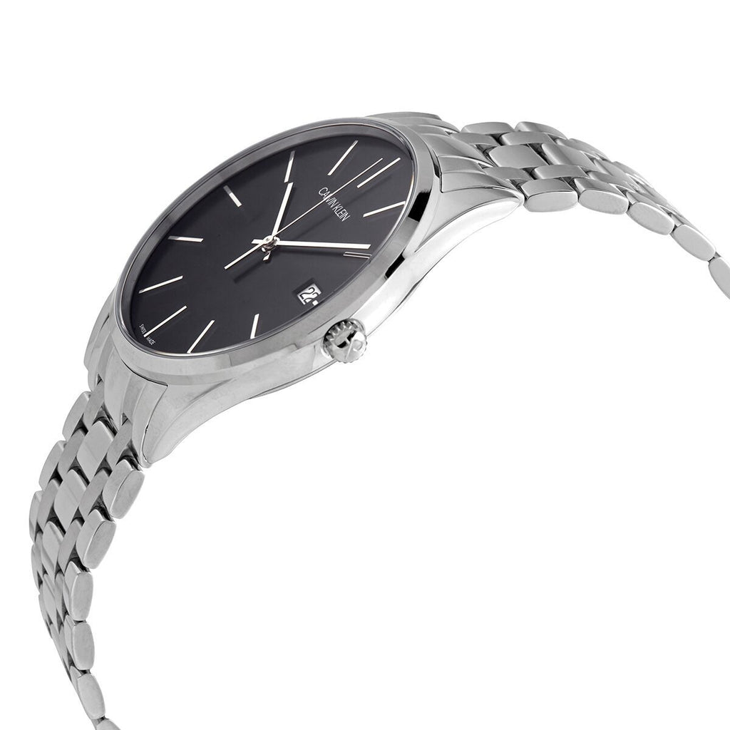 NEW Calvin Klein Time Steel Mens Watches - Black Dial K4N21141