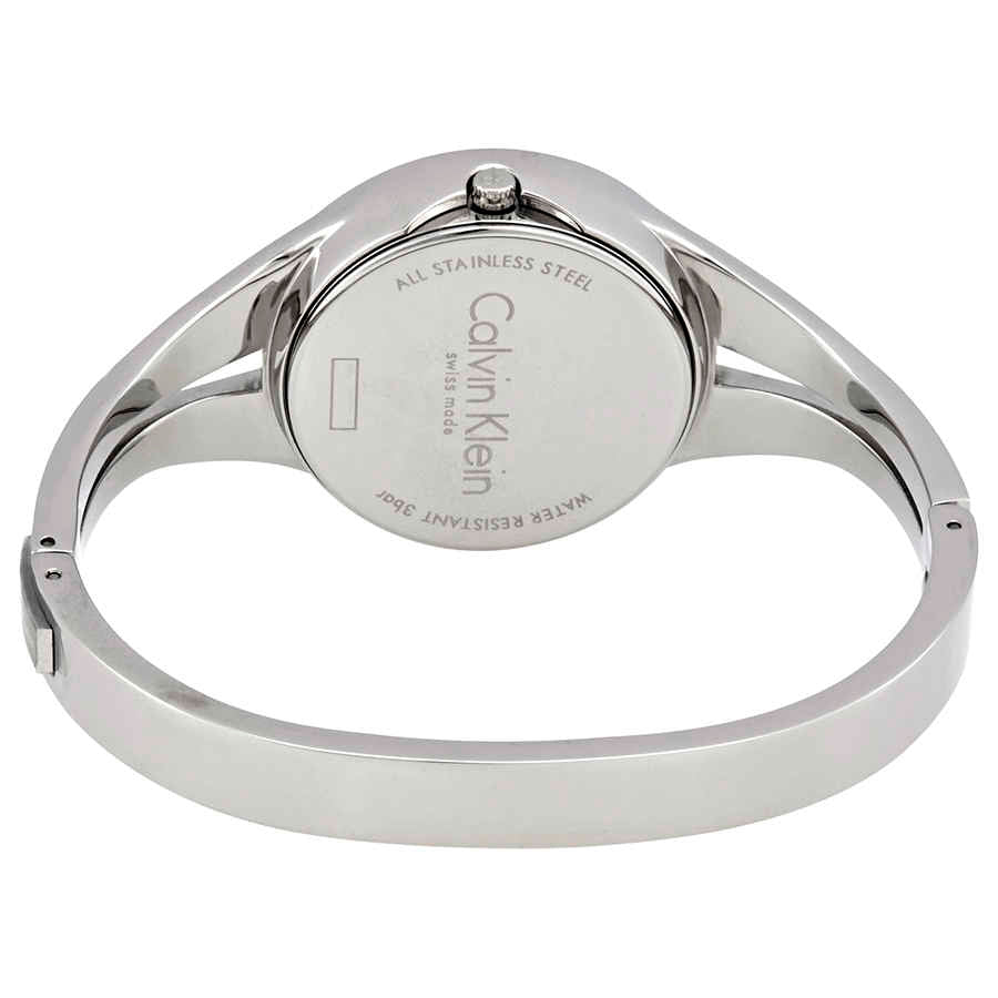 NEW Calvin Klein Addict Steel Ladies Watches - Silver K7W2M116