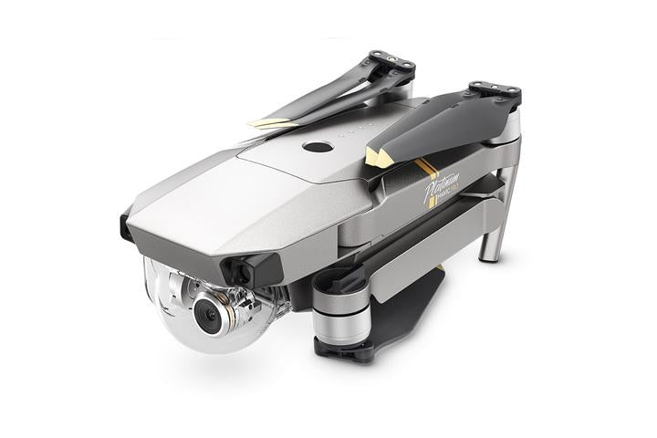 DJI MAVIC PRO PLATINUM Fly More Combo - A sleek design and compact body, best portable drone (combo) - GadgetiCloud