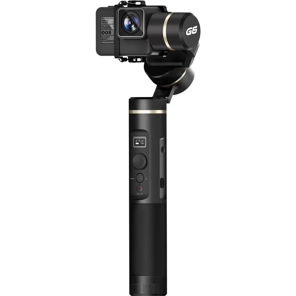 iMartCIty FeiyuTech G6 Handheld Gimbal for GoPro 8/7/6/5/ RX0(Required RX0 Mount)Yi 4K/SJCAM/AEE/ Ricca Action Camera side view 