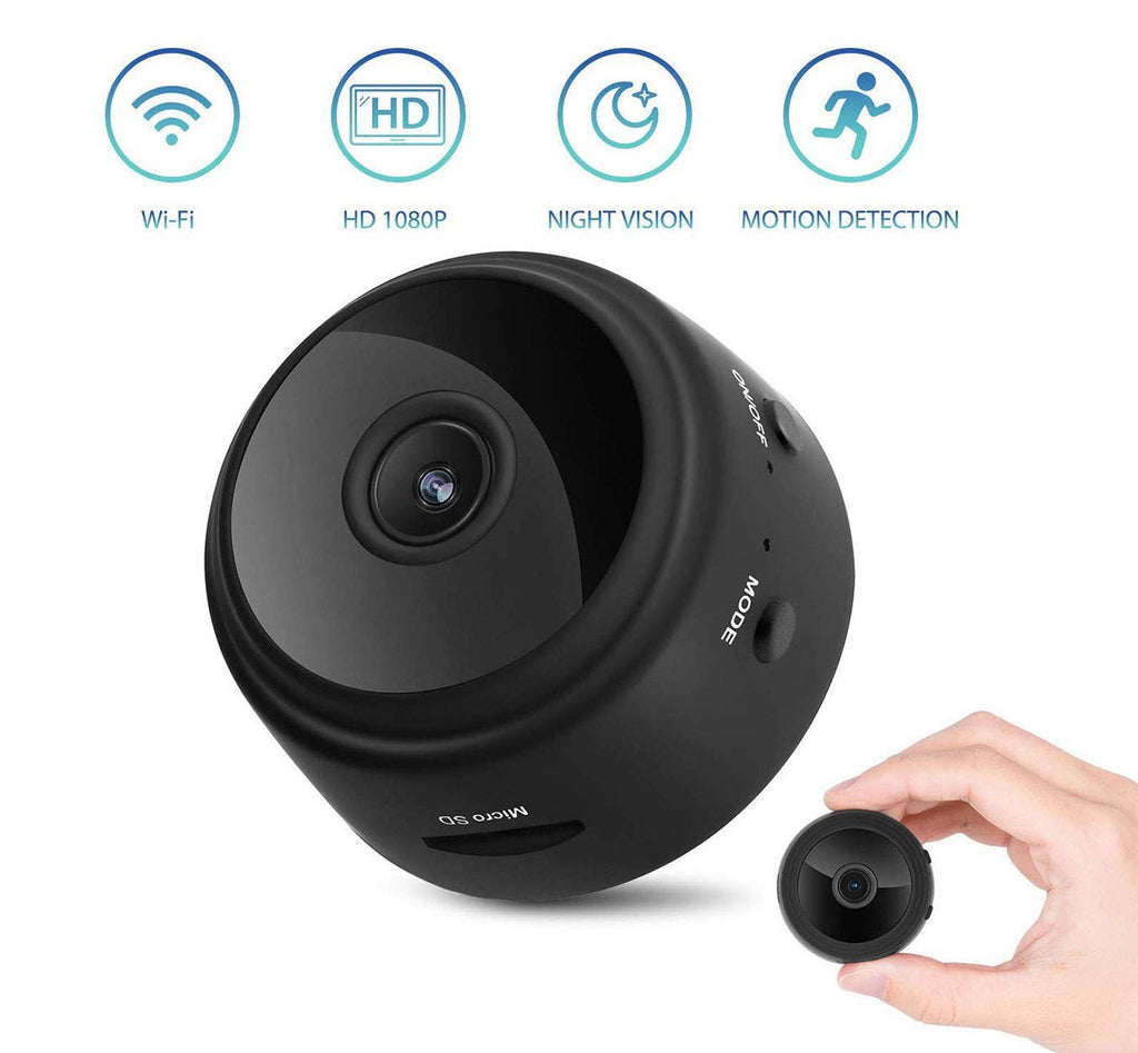 SEC-C120 Mini 1080P FHD Wireless Night Vision Home Security Camera with 150° Wide-Angle Lens wifi connection for mobile phone hidden outdoor invisible Smart HD IP cam ime2s remote cheap surveillance cameras for home nanny Tiny Covert Cam small axis f1004 cookycam 360 ip camera ismartview ARW-BAT CCTV 網絡監控攝影機 - iMartCity