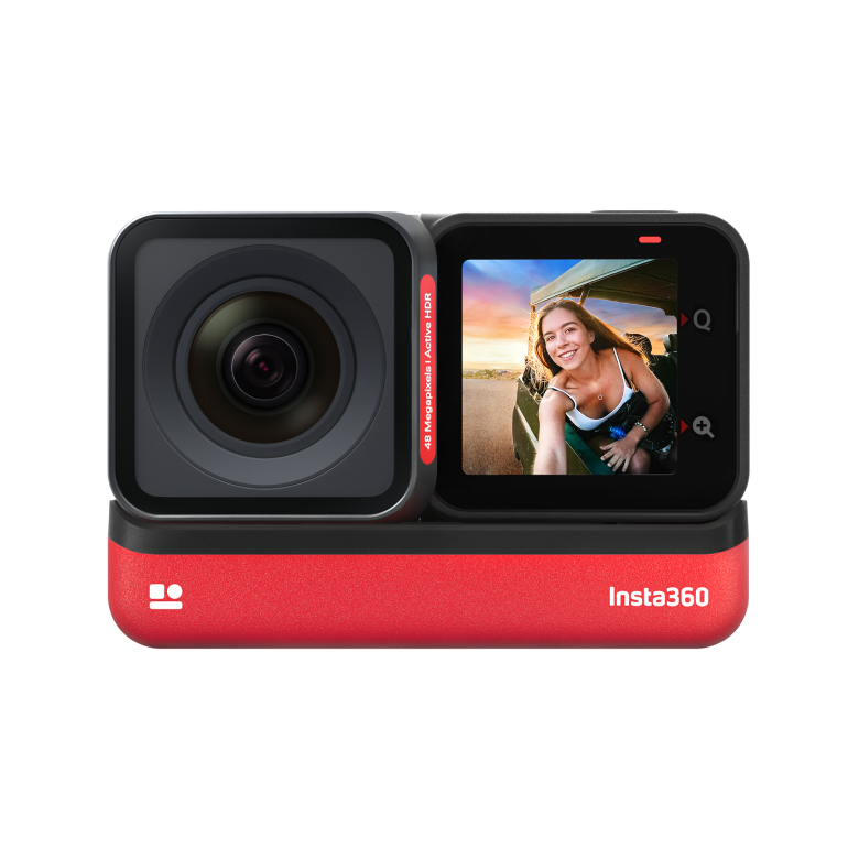 Insta360 ONE RS Interchangeable Lens Action Camera - 4K - with picture