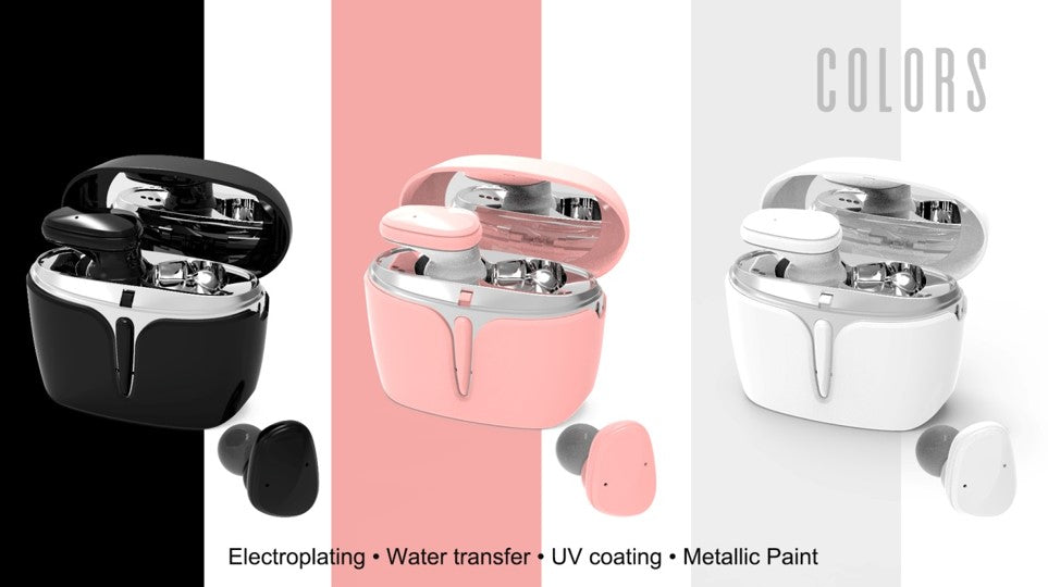 iMartCity-Lexuma-XBud2-Mini-true-wireless-stereo-bluetooth-earbuds-pink-sports-workout-earphones-waterproof-black