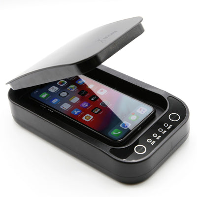 iMartCity Lexuma XGerm  phone uv sanitizer sanitizing disinfectant phone disinfecting with phone