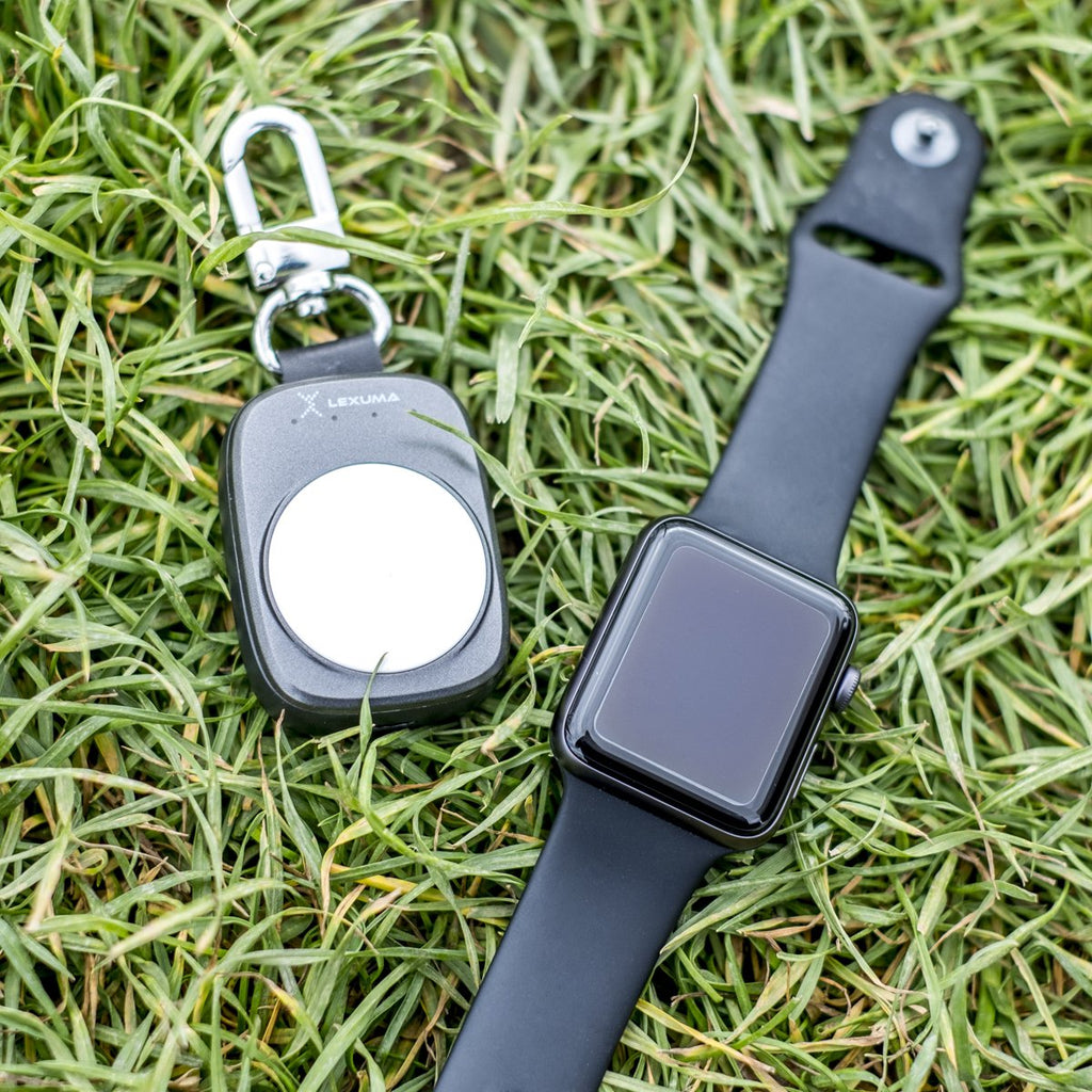 Lexuma XTag Apple Watch Portable Charger pantheon best portable mini keychain power bank case series 4 wireless charging belkin valet griffin amber charging case batterypro smashell power case mipow 2-in-1 keychain case capshi portable wireless charge best aftermarket charging case wireless charging case power bank portable adapter wireless mfi certified anker iwatch insignia charging stand target series 4 - iMartCity