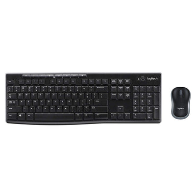 Logitech MK270 Wireless Keyboard Combo set logitech craft mk220 mk270 mk320 mk520 mk550 mk850 logitech Multimedia ergonomic keyboard Optical Mouse Combo Office keyboard Bundle best keyboard for typing microsoft keyboard best wireless keyboard mouse combo - iMartCity