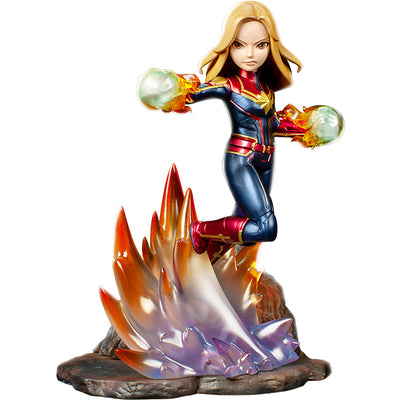 Marvel's Avengers: Endgame Premium PVC Captain Marvel official figure toy listing front white background