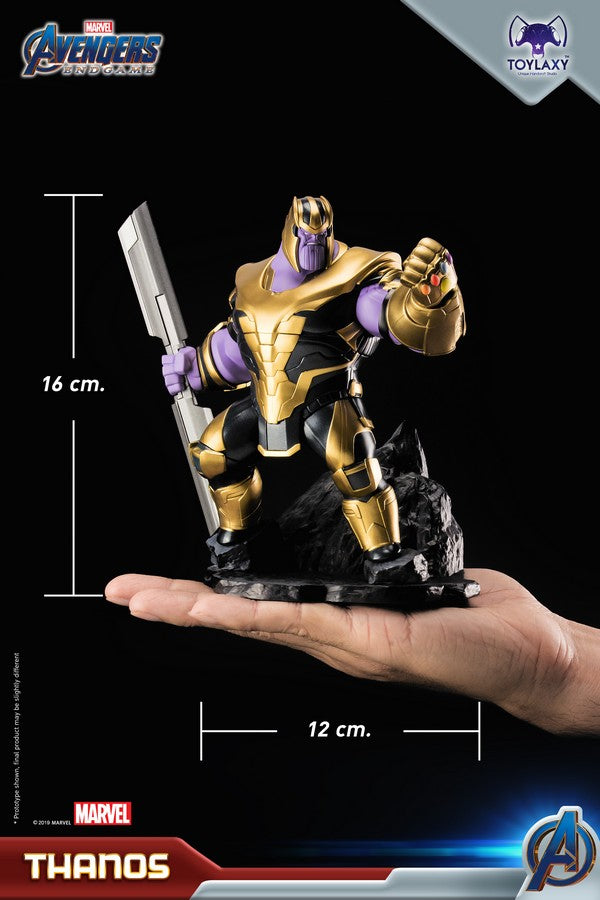 Marvel's Avengers: Endgame Premium PVC Thanos figure toy listing size