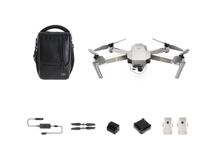 DJI MAVIC PRO PLATINUM Fly More Combo A sleek design and compact bod