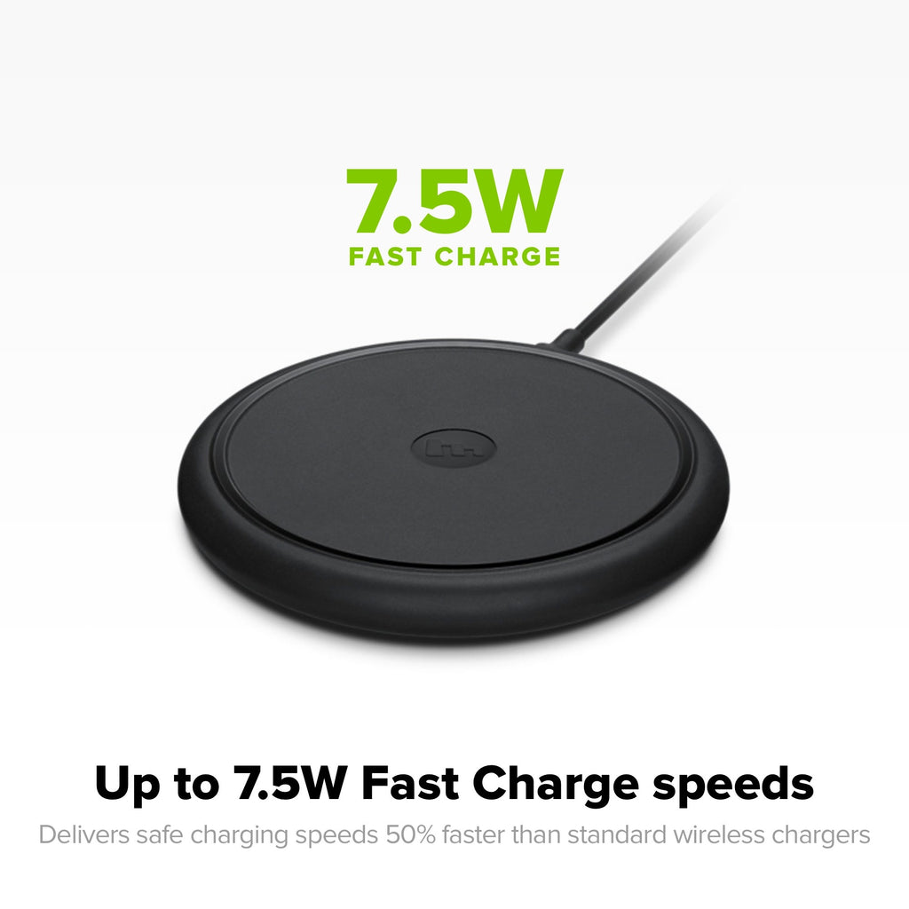 Mophie 7.5W Qi Wireless Charging Base Pad for Iphone anker multiple device samsung stand belkin  hlz42b Native Universal Cell phone smart charging pad Mophie Charge Force Belkin Boost Up ravpower - iMartCity