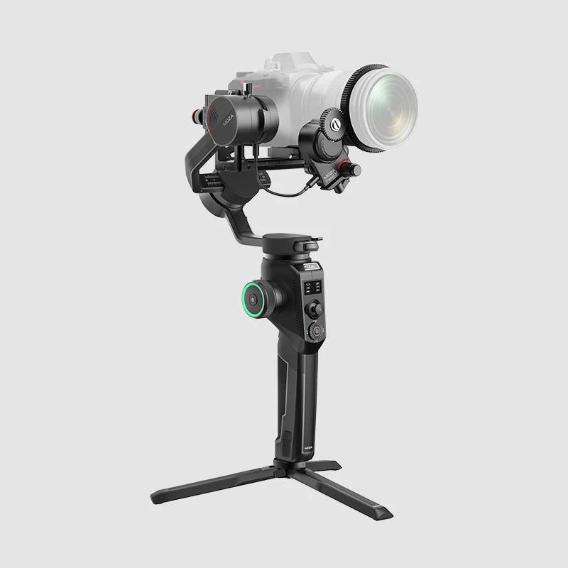 MOZA AirCross 2 Professional Camera Stabilizer beyond your imagination white color black side view