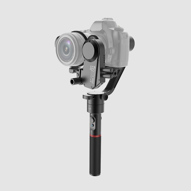 MOZA Air lightweight handheld gimbal for all mirrorless cameras and DSLRs sleek design powerful performance with thumb controller side
