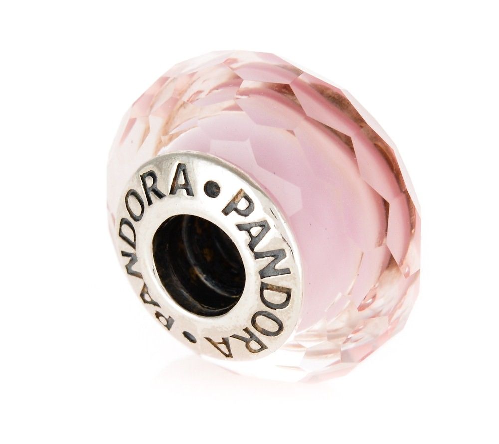 Pandora Pink Faceted Murano Charm #791068