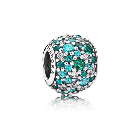 Ocean Mosaic Pavé Ball Charm #791261MCZMX