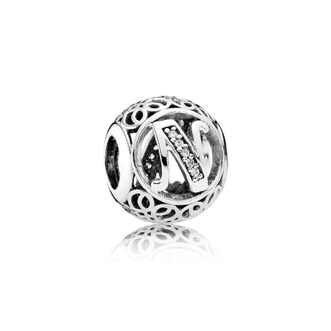 Pandora Vintage N Charm #791858CZ