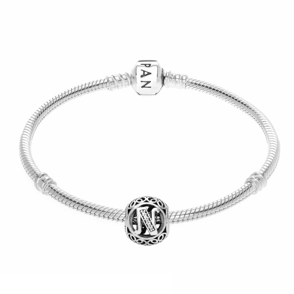 Pandora Vintage N Charm #791858CZ