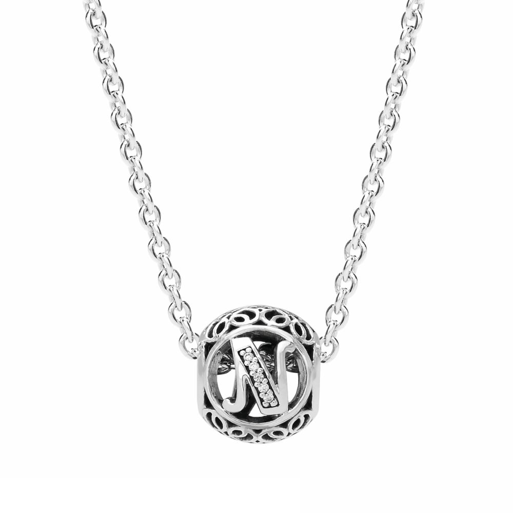 Pandora Vintage N Charm #791858CZ