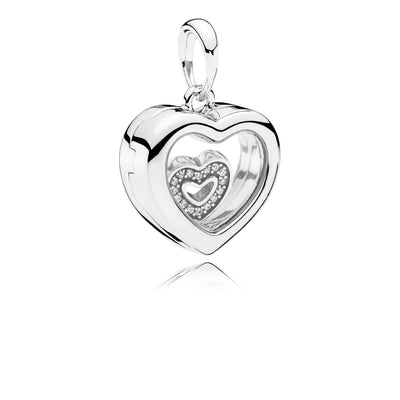 PANDORA Heart Locket - Small #792111CZ