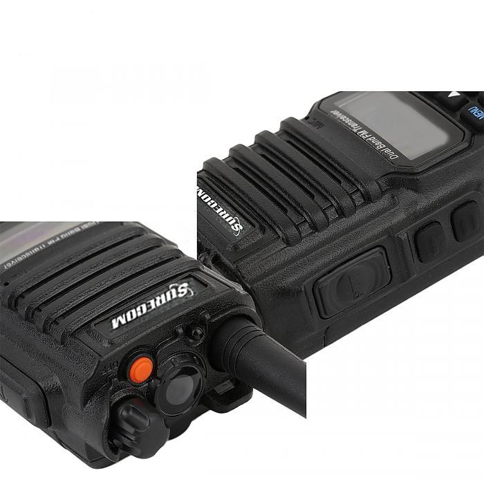 SURECOM UV5RWP IP57 waterproof DUALBAND RADIO - GadgetiCloud