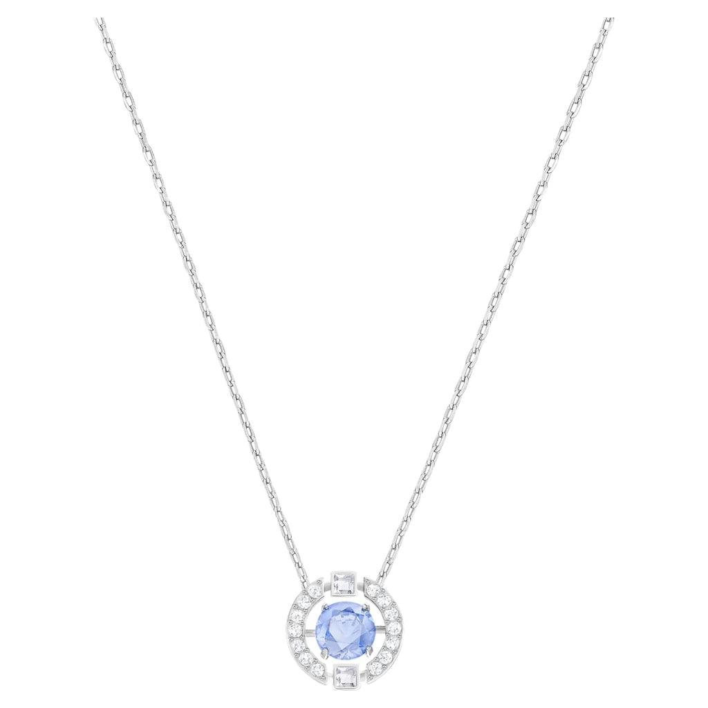 SWAROVSKI Sparkling Dance Necklace - Blue #5279425