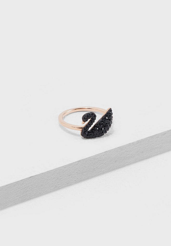 SWAROVSKI Iconic Swan Ring - Size 52 #5366585