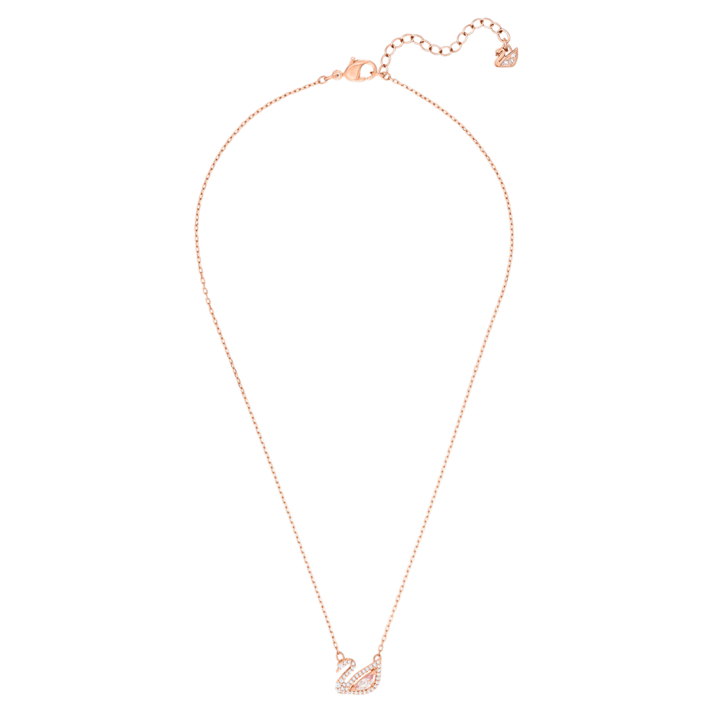 SWAROVSKI Dazzling Swan necklace - Rose Gold #5469989