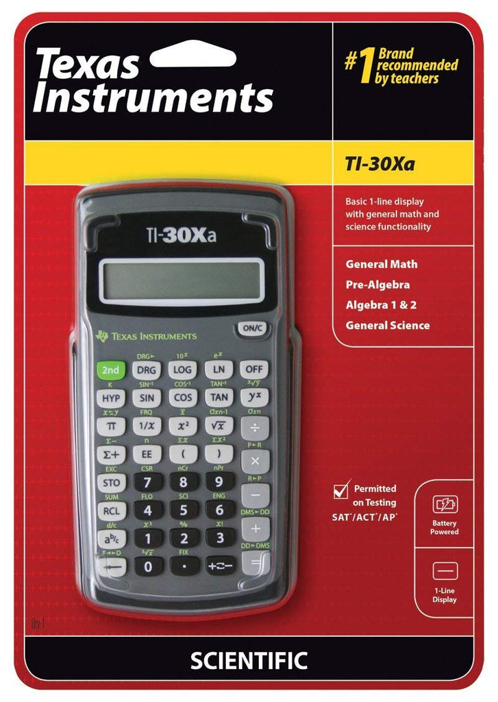 Texas Instruments TI-30Xa 10-Digit Scientific Calculator iMartCity