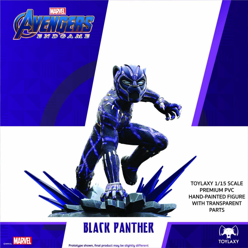Marvel Avengers Endgame Premium PVC Black Panther Official Figure Toy fight
