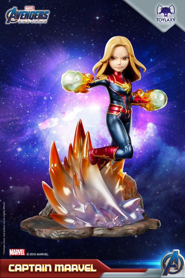 Marvel's Avengers: Endgame Premium PVC Captain Marvel official figure toy listing front