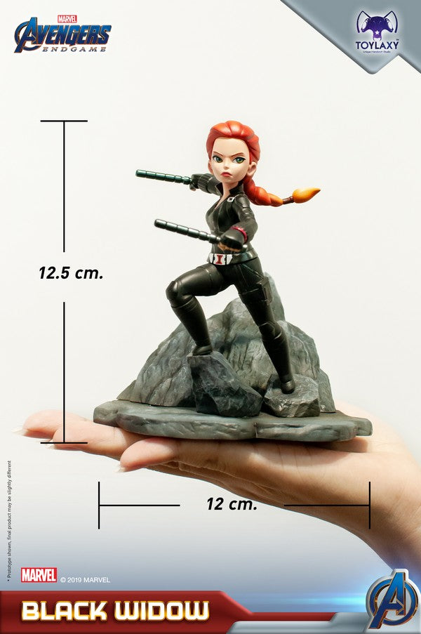 Marvel's Avengers: Endgame Premium PVC Black Widow figure toy size