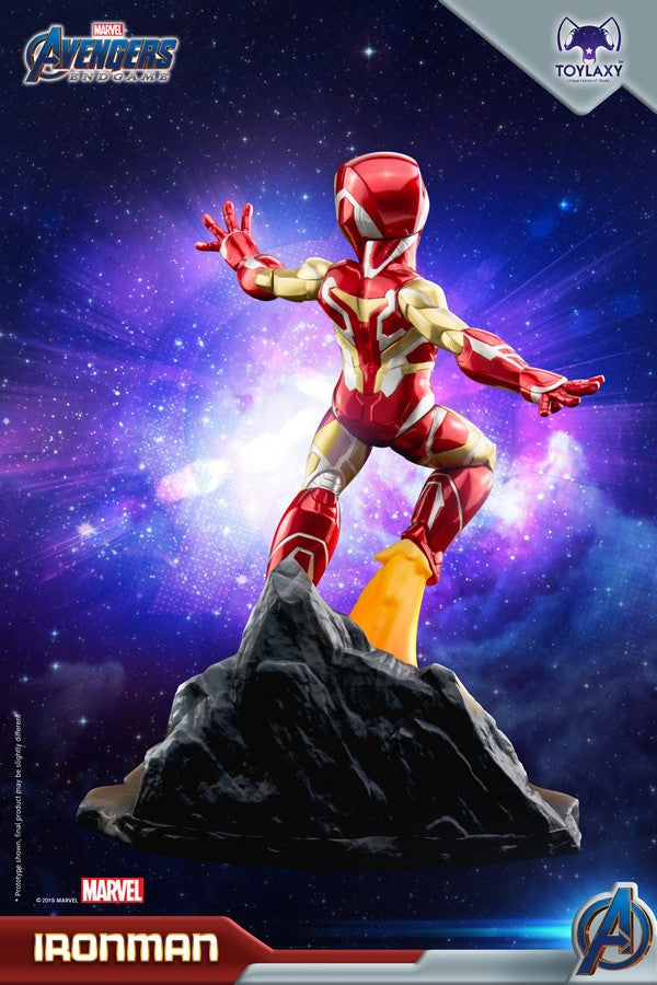 Marvel's Avengers: Endgame Premium PVC Iron Man Official figure toy back