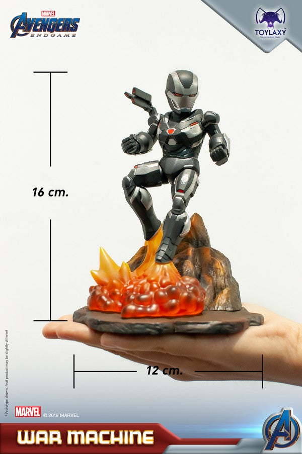 Marvel's Avengers: Endgame Premium PVC War Machine official figure toy listing size