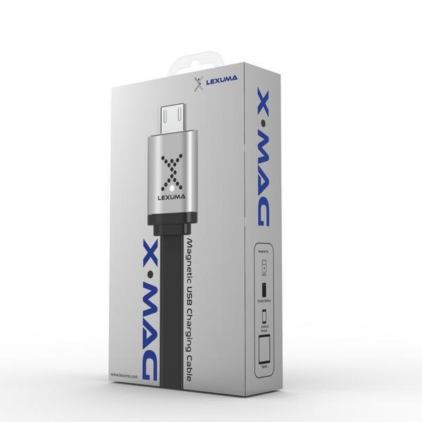 Lexuma XMag XMAG-MUC-PLUS Magnetic Micro USB Charging Cable (For Android Devices) magnetic charging adapter cable usb c best magnetic charging cable 2019 micro usb to magnetic charger connector review volta magnetic cable data transfer android magnetic usb adapter type c trilobi magnetic cable apple device accessories 2 in 1 charger cable trilobi 磁吸充電線 Mirco USB充電線 - iMartCity
