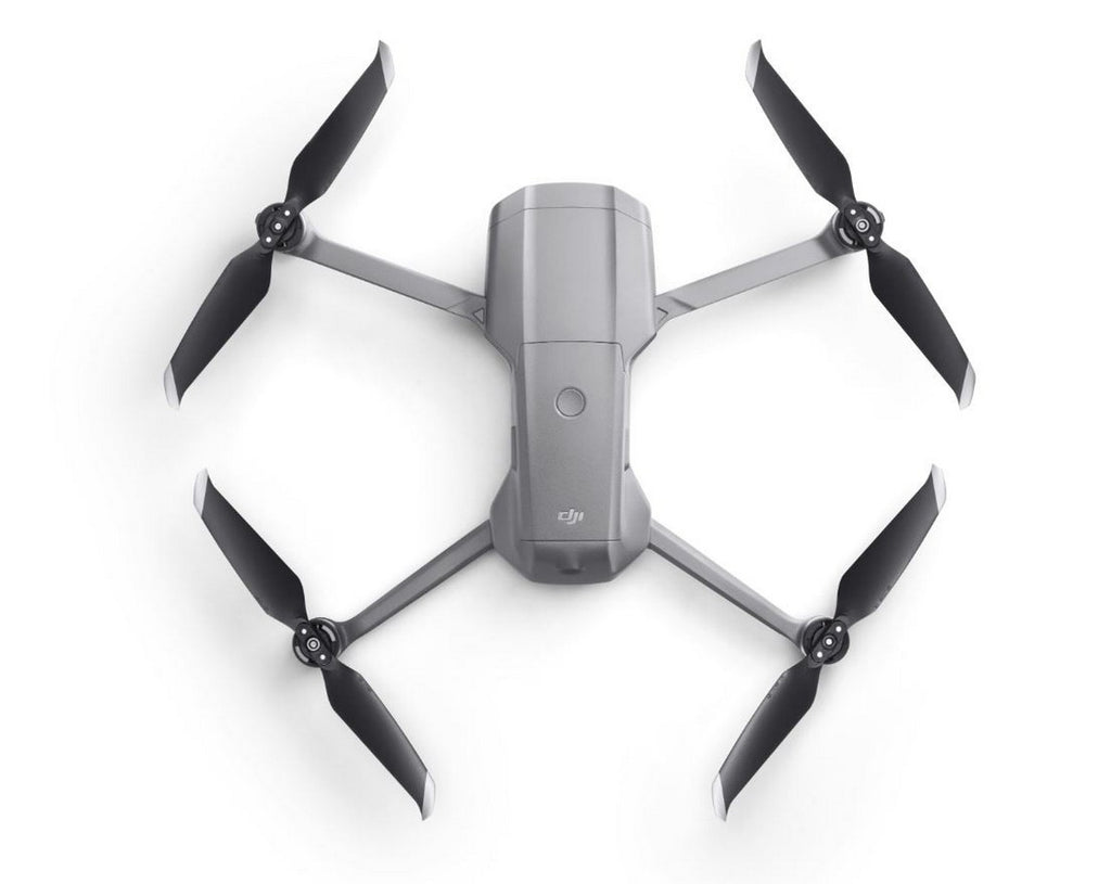 DJI Mavic Air 2 Fly More Combo - Drone Quadcopter UAV with 48MP Camera 4K Video 8K Hyperlapse 1/2" CMOS Sensor 3-Axis Gimbal 34min Flight Time ActiveTrack 3.0 Ocusync 2.0, Gray - dji-mavic-air-2-fly-more-combo-drone-top-view.