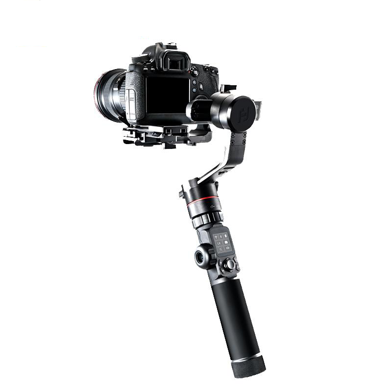 Feiyu AK4000 3-Axis Gimbal Stabilizer DSLRs Mirrorless Cameras, Single Handgrip Slanted - iMartCity